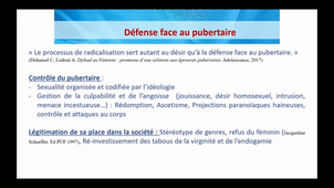 Regard clinique et expertal sur les radicalisations violentes