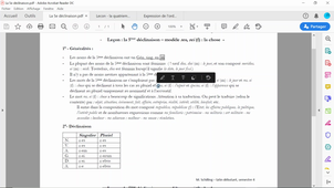 Latin - correction du devoir 1 (Schilling)