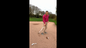 Golf: sortie de Bunker