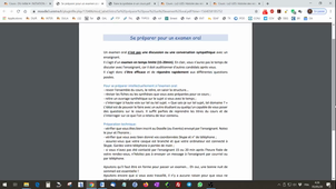 FTP - Passer un oral et s-y préparer