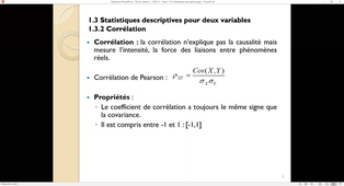 Chapitre 1 § 1.3 statistiques descriptives