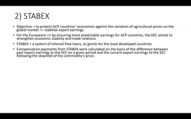 recorded lecture on the Lomé Convention part 1 07/03/25