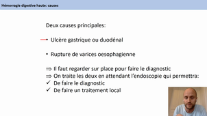 Hémorragie digestive.