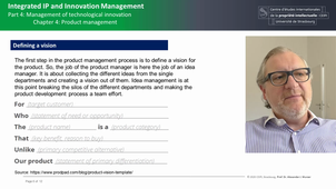 Integrated IP and Innovation Management 4.C4