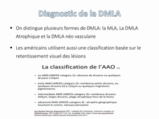 Cours UE 35 Dr GAUCHER Orthoptie : DMLA