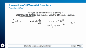 DESB - 2.1. Analytic Resolution of ODE (14')