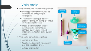 S1C11 Médicaments enfant