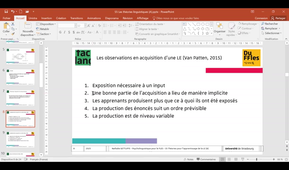 S5 Cours du 13 octobre Psycholinguistique