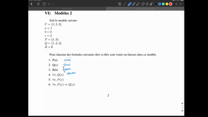 TD 6 VI Logique des prédicats