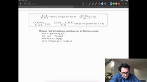 TD 6 III 1 TD Logique Calcul des prédicats