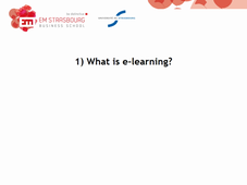 What is e-learning?