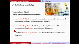 module TAM - Lubrification et analyse d'huile - chapitre 4 - Introduction