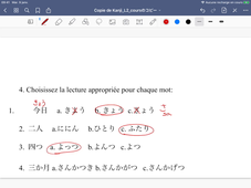 L1 Kanji Semaine 3-2