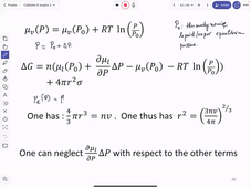 course 29-1-2021 homogeneous nucleation