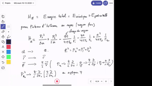 Cours Mécanqiue quantique du 10-12-2020