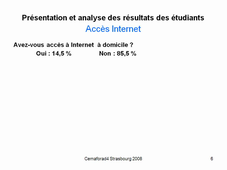 Intégration pédagogique des TICE dans l'enseignement supérieur marocain : étude préliminaire.