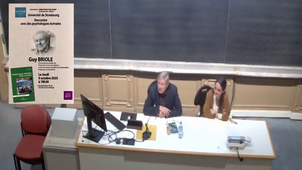 Rencontre avec des psychologues écrivaines et écrivains - Guy Briole