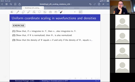 M1 Modelling 2 course: Density-functional approximations from exact uniform coordinate scaling constraints 