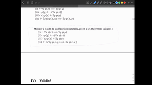 TD 6 IV f2 Logique des prédicats