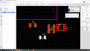 Tutoriel Conception de Circuits Imprimé avec EasyEDA - Partie 3 : Placement et routage