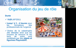 SoFraSimS 2021 - Session en direct du MTC - Formation à la gestion opérationnelle de catastrophe