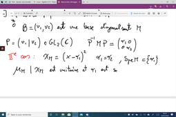 Réduction de matrices 2x2