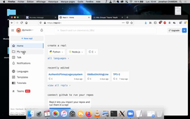 Intégrer une equipe repl.it