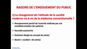 Therapies complementaires et medecine