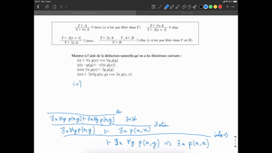 TD6 III 16 TD Logique Calcul des prédicats III Déduction Naturelle