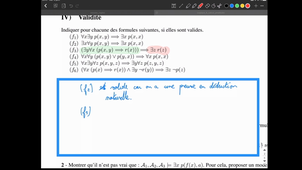 TD 6 IV f3 Logique des prédicats