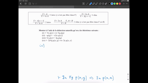 TD6 III 9 TD Logique Calcul des prédicats III Déduction Naturelle
