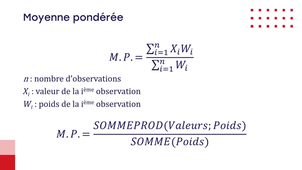 2.5 Fonctions Moyenne