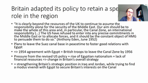 UKFP lecture 3 The Suez Crisis