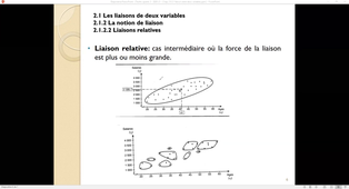 Chapitre 2 § 2.1 liaison entre deux variables