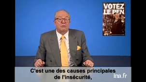 Jean-Marie Le Pen Campagne présidentielle 2007 - Archive INA