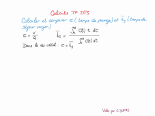 Calculs TP DTS - Partie 1