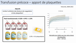 Transfusion massive et traitements adjuvants (Tacquard)