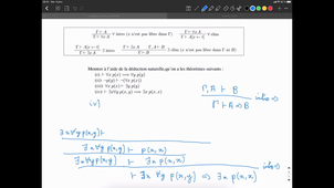 TD6 III 10 TD Logique Calcul des prédicats III Déduction Naturelle