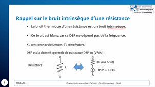 CI Chaînes Instrumentales - Bruit