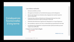 Le trauma simple et le trauma complexe du mineur