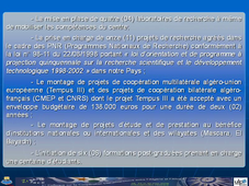 L'état des lieux et perspectives de la coopération entre le centre universitaire de Mascara et l'université de Strasbourg