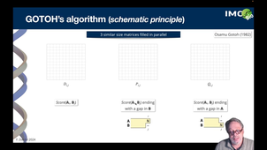 2.3. Optimal sequence alignment methods