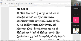 Philologie biblique: questions de genre - cours du 18 novembre 2025