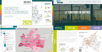 Géovisualisation de données au niveau d’une agglomération rurale