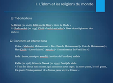L'islam face aux autres religions : l'essor d'une religion mondiale