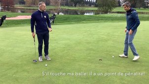 Golf: sur le green