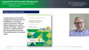 Integrated IP and Innovation Management Summary Part 4