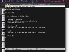 Capture Cours Info L2 ST - Cours 2 - Applications Tests en C