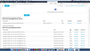 Sauvegarder et restaurer