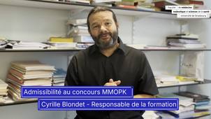 Admissibilité au concours MMOPK